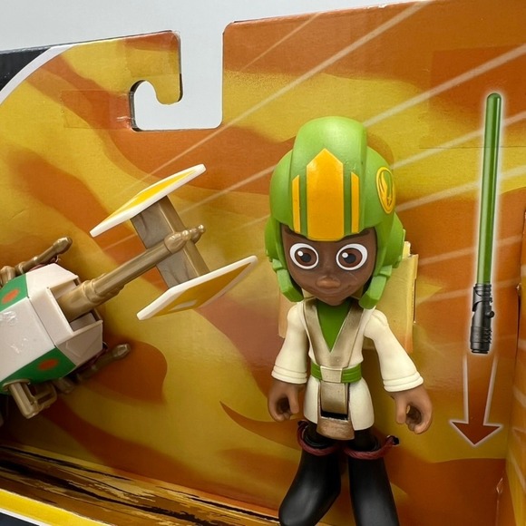 Star Wars Young Jedi Adventures Nash Durango &‎ Kai Brightstar Figure 2-Pack - Picture 9 of 10